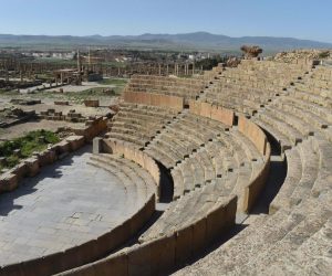Roman Algeria Tour - Theatre at Timgad