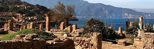 Tipasa and the Royal Mausoleum of Mauretania in Algeria
