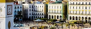 Central Algiers at the beginning of the Saint Augustine tour
